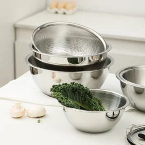 stainless steel mixing bowl