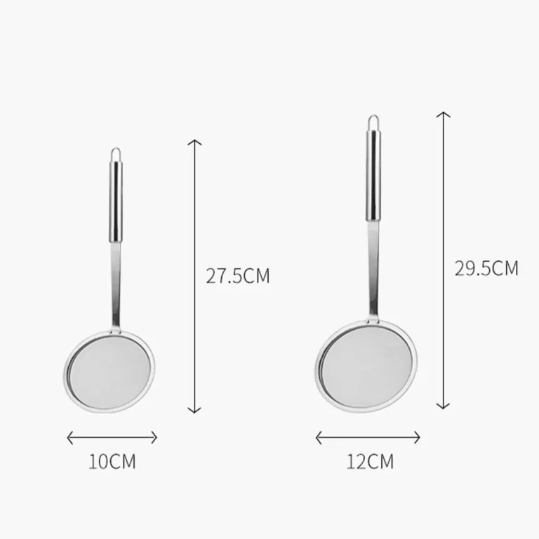 304 Stainless Steel Slotted Spoon for Culinary Use