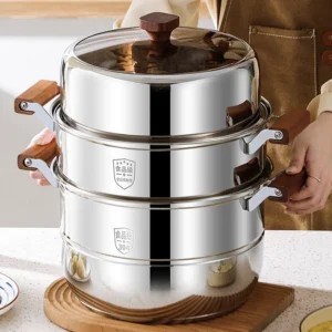 3 Layer Stackable Steamer3