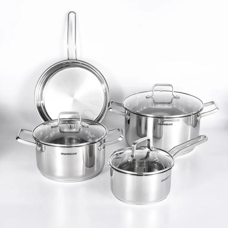 304StainlessSteelPolishedCookwareSet