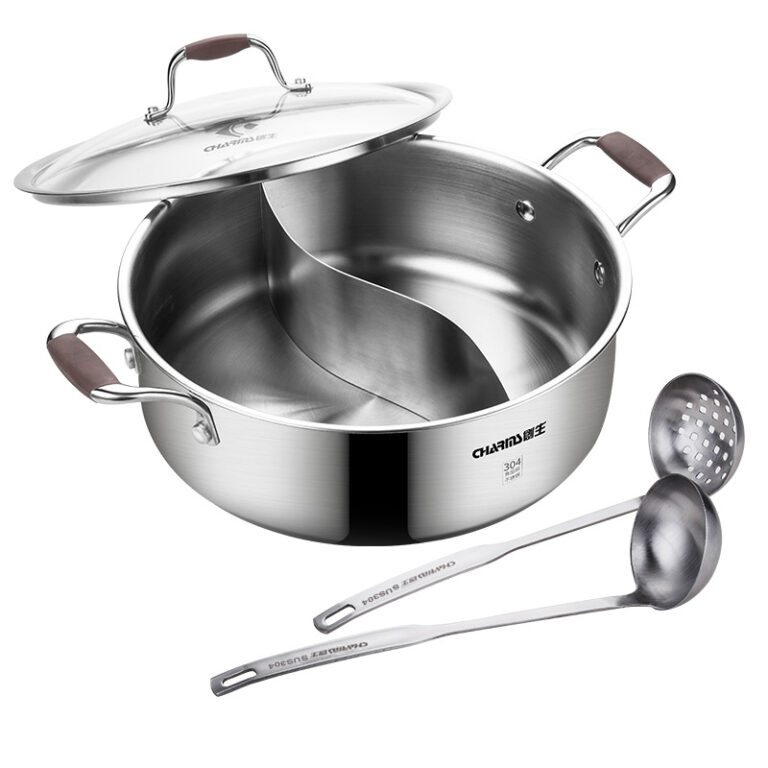 304 Stainless Steel 3 - Layer Hot Pot