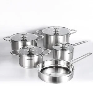CompactStackable304CookwareSet