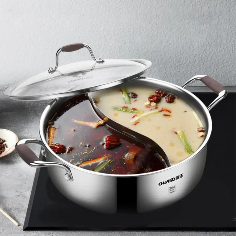 304 Stainless Steel 3 - Layer Hot Pot