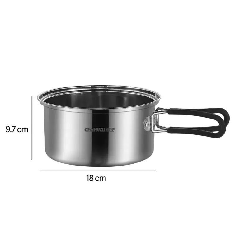 stainless steel saucepan​