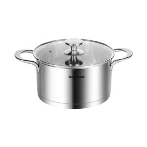 304 Steel Stock Pot: Versatile, Durable & Lid-Included