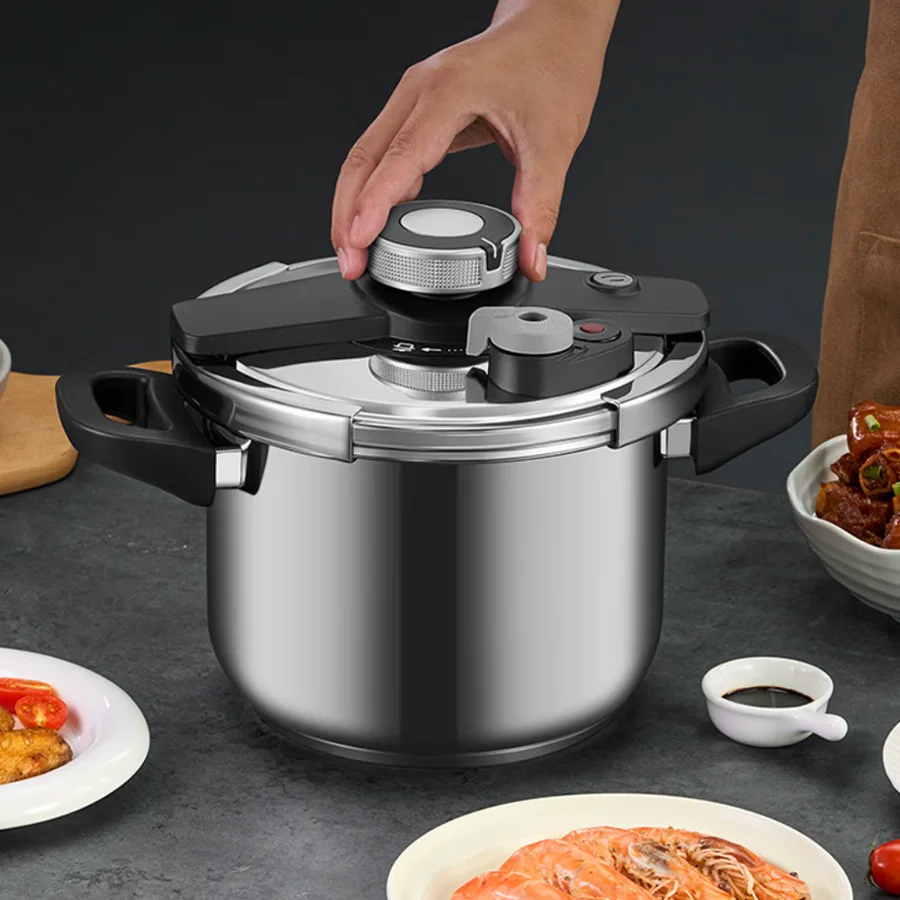 304 Stainless Steel Pressure Cooker Safe Explosion Proof
