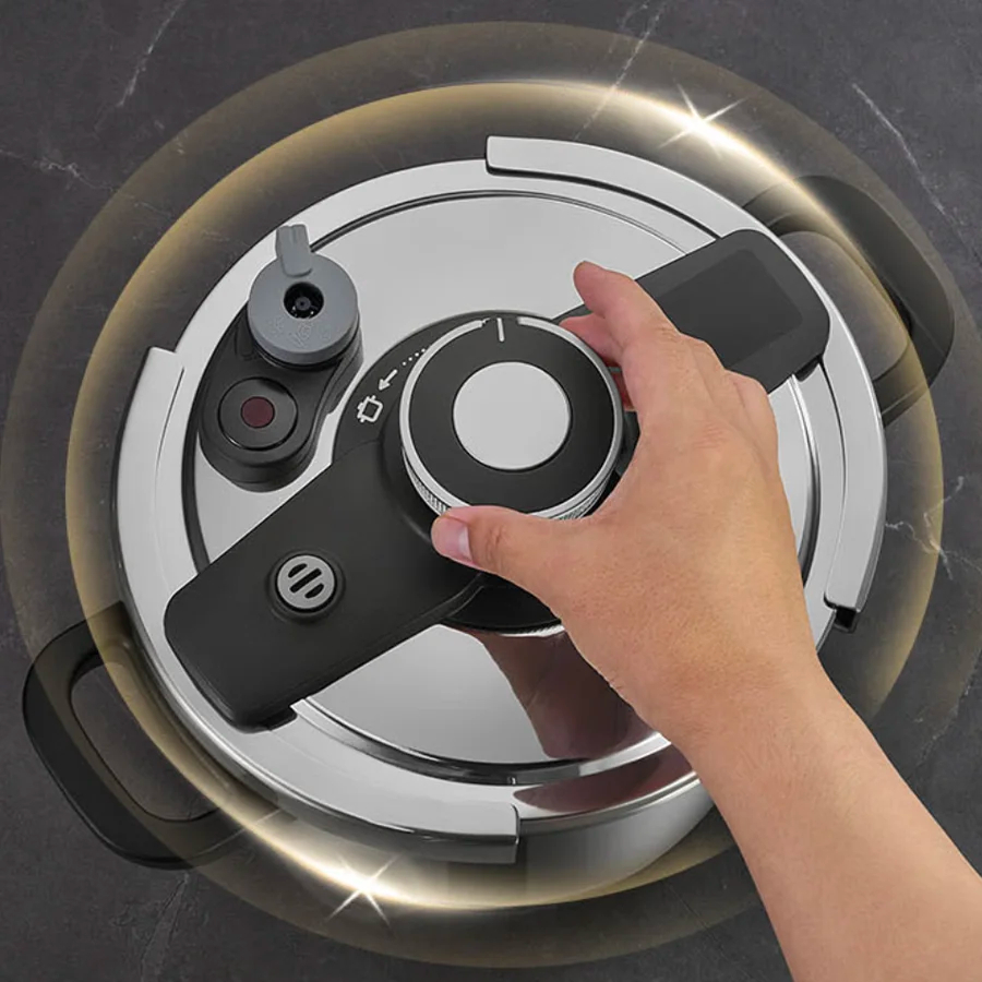 Energy Saving Pressure Cooker 10 Minutes Cooking Stainless Steel