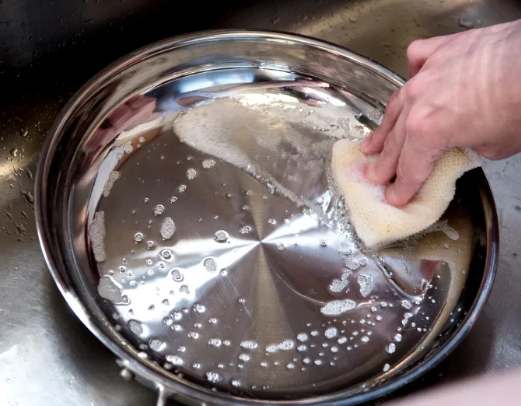 how to cook in stainless steel without sticking