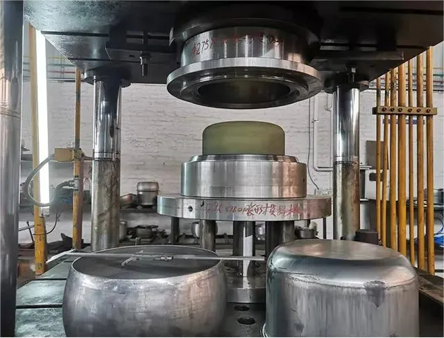 Stainless steel cookware production line in Chaozhou factory - OEM manufacturing stamping process