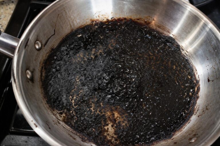 burnt-stainless-pan-before